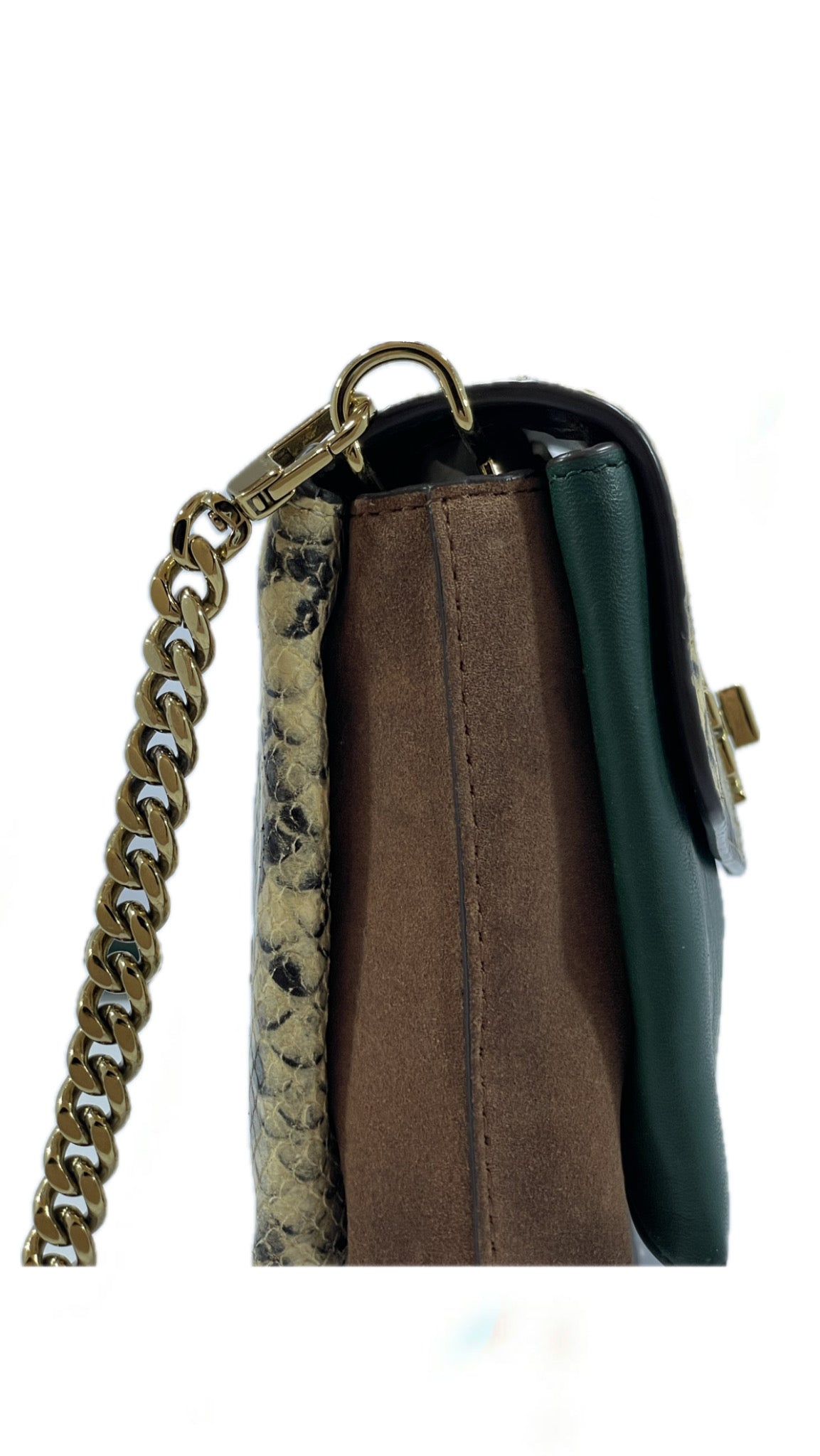 Tory Burch Kira Crossbody – Green & Multi-Colored