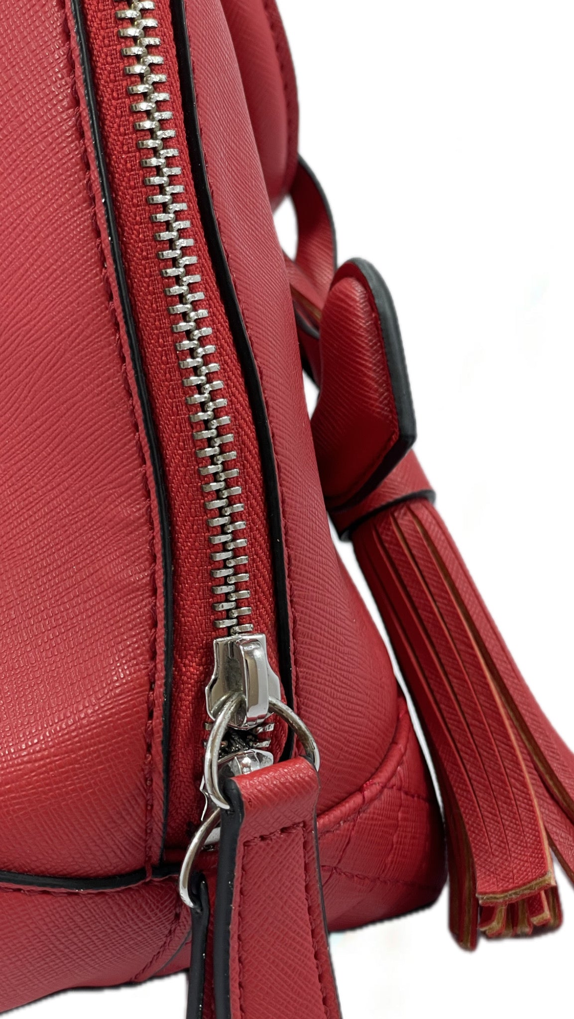 Guess Tassel Detail Bag – Red (Duffel Style)