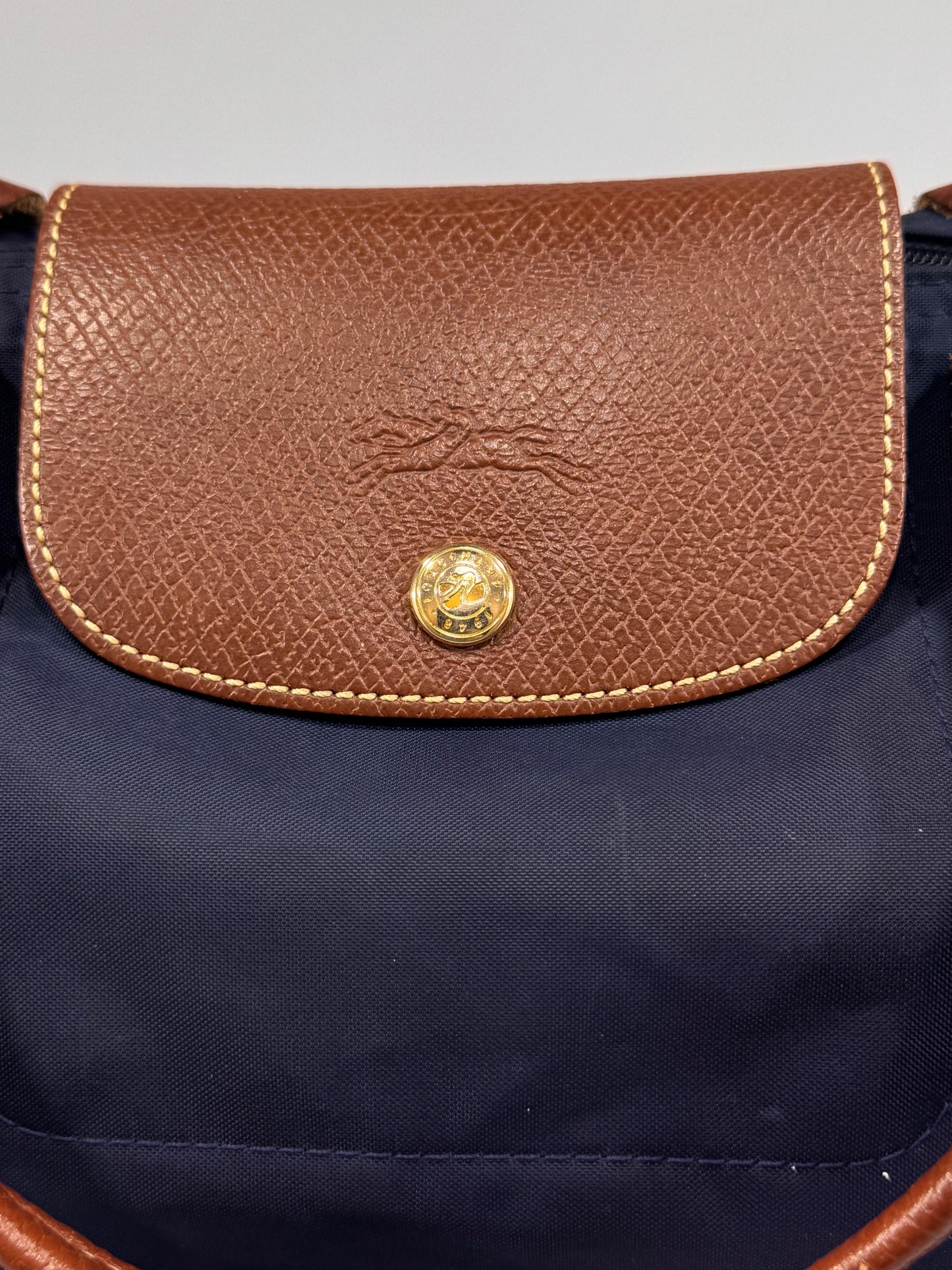 Longchamp Nylon Bag – Navy Blue (Le Pliage)