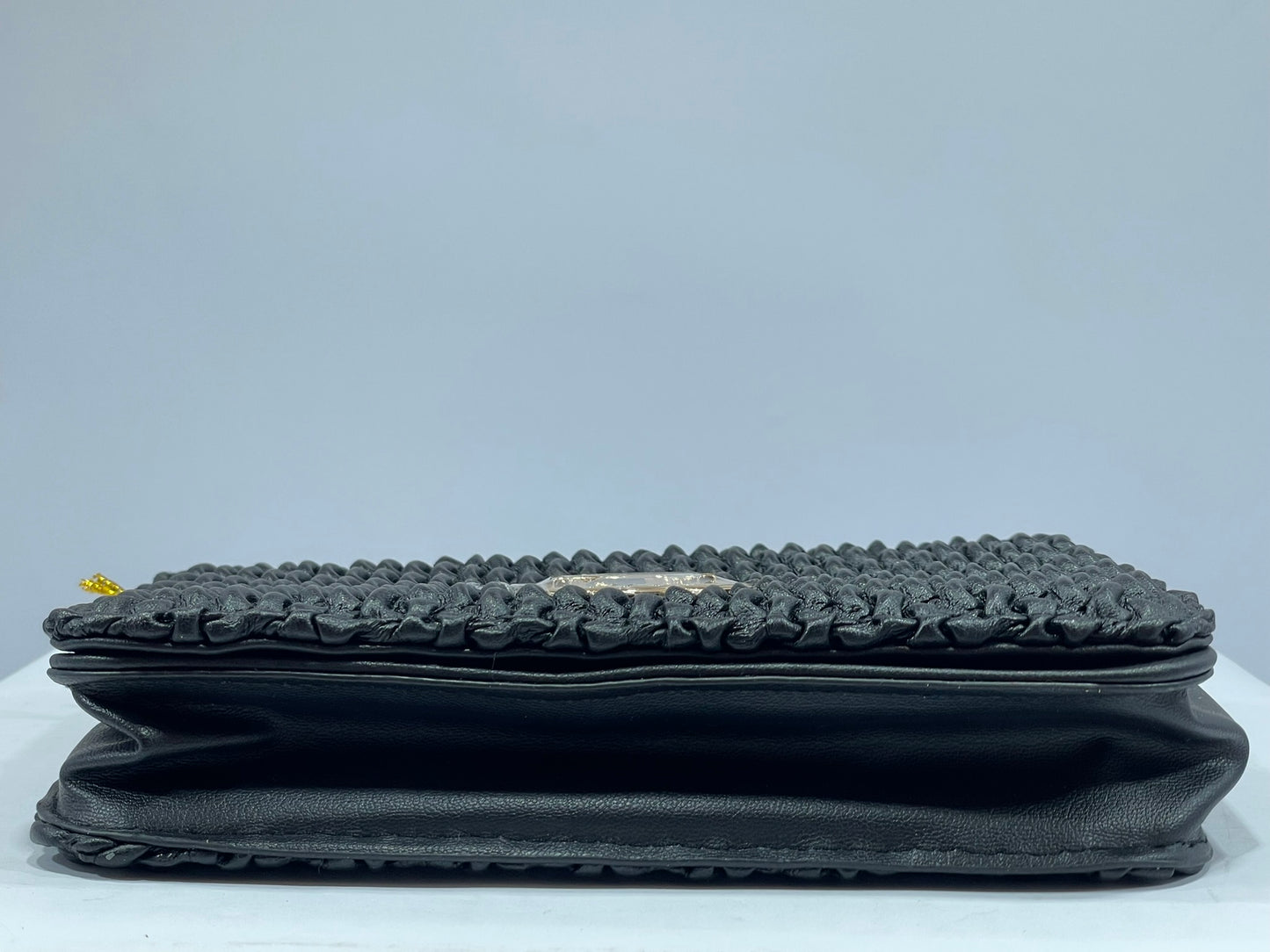 BEBE Black Embossed Crossbody