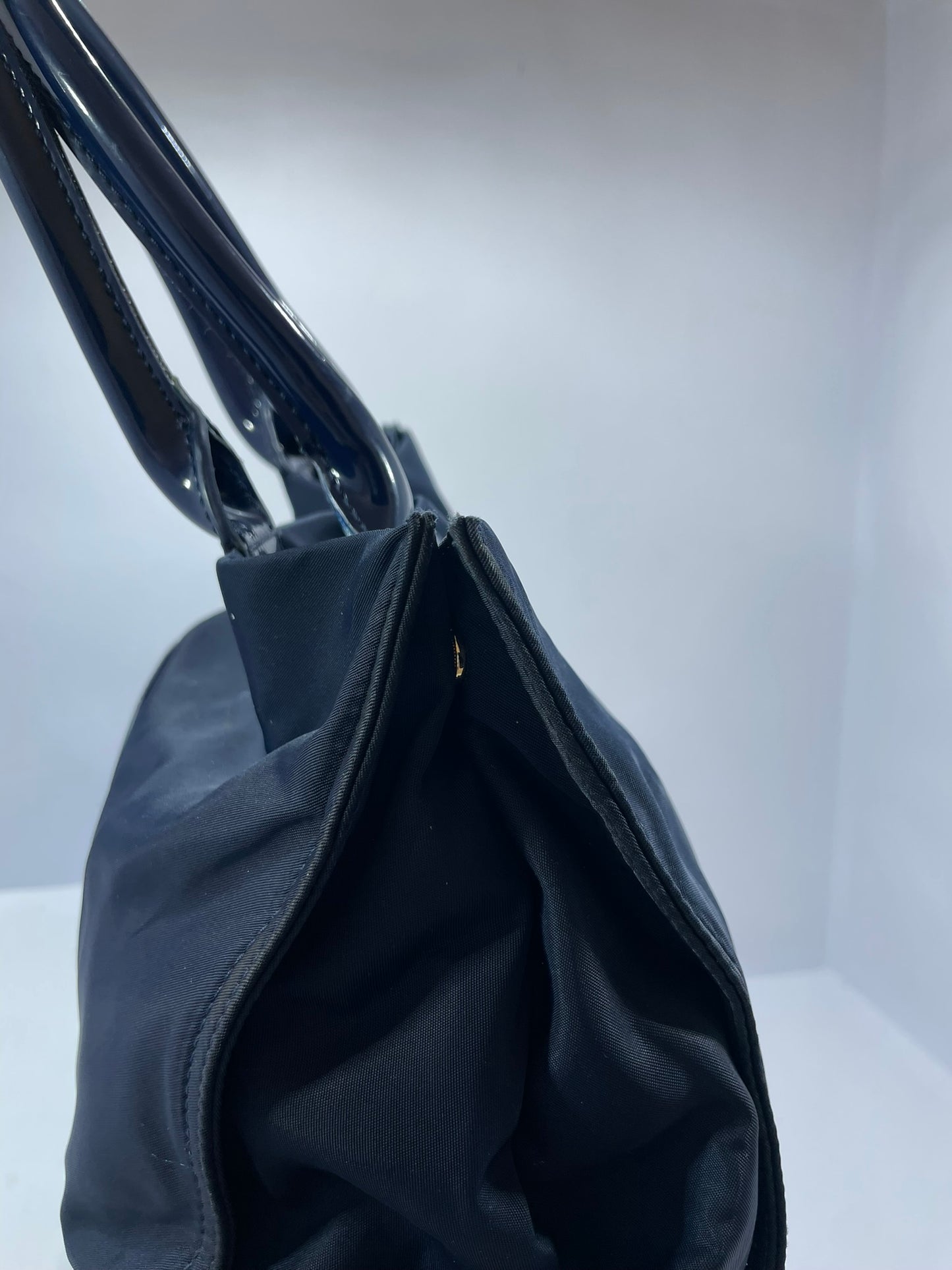 Tory Burch Ella Tote Bag – Navy Blue