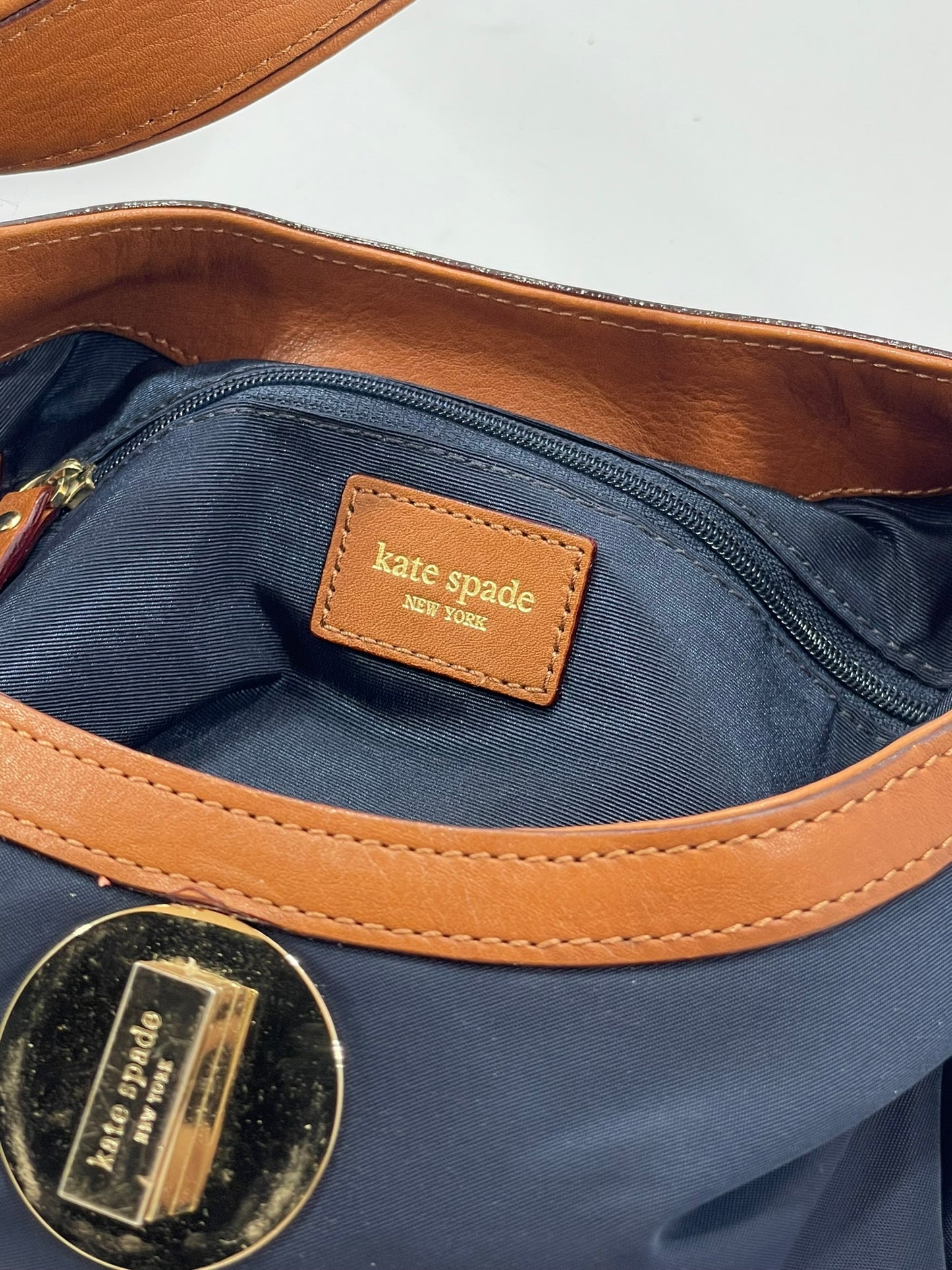Kate Spade Hobo Nylon – Navy Blue