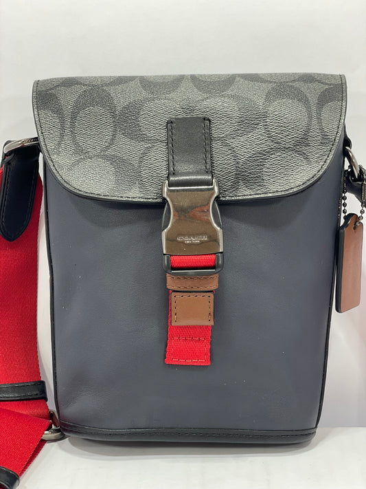 Coach Small Flap Crossbody – Signature Canvas