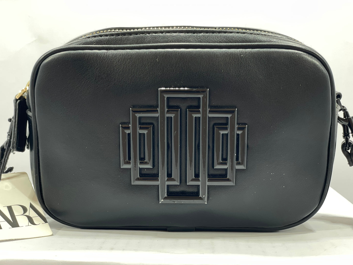 Zara Black Metal Trim Crossbody