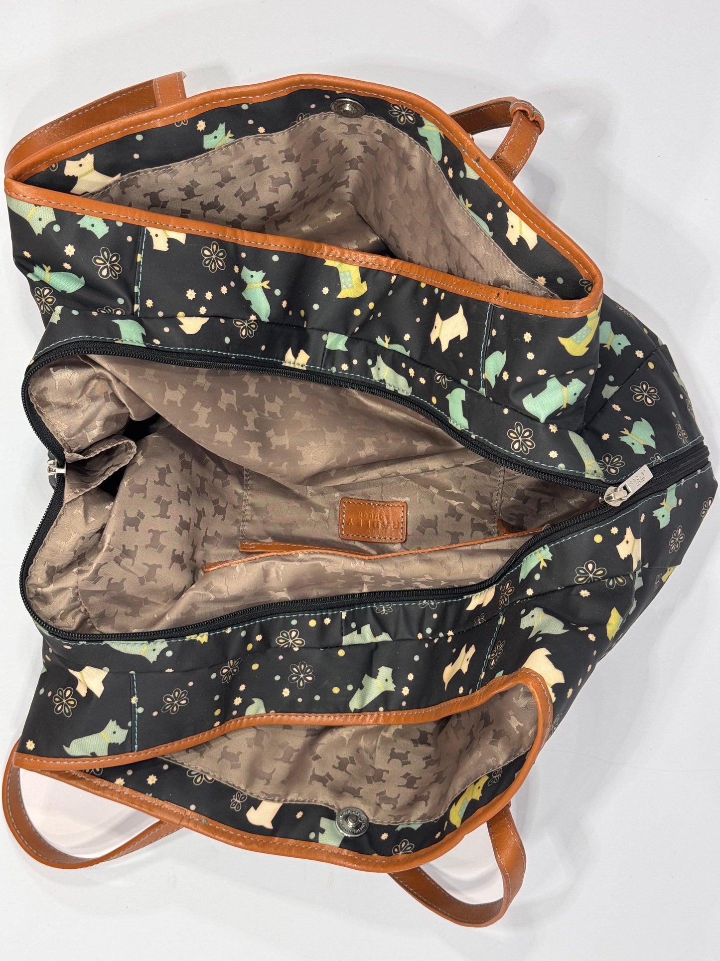 Radley Foldaway Tote Bag – Dog Print
