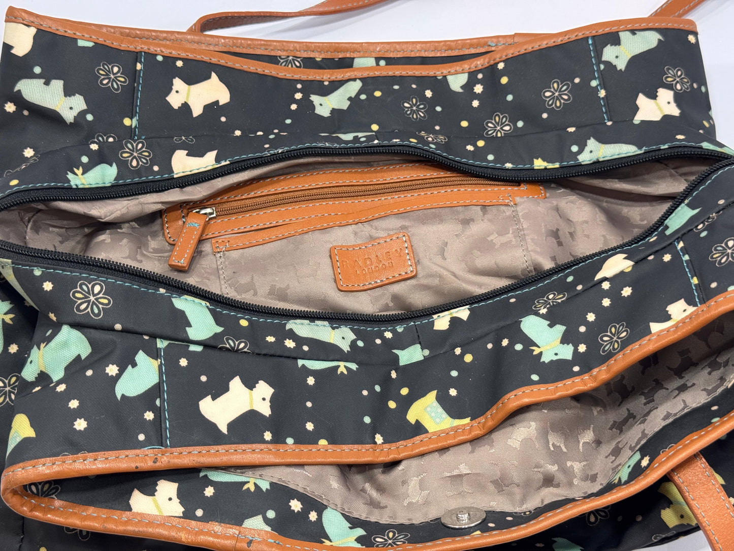 Radley Foldaway Tote Bag – Dog Print