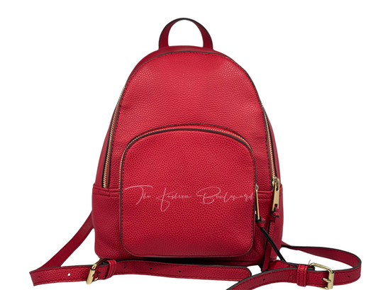 Accessorize Women’s Solid Red Backpack