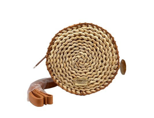 Bath & Body Works Straw Round Crossbody