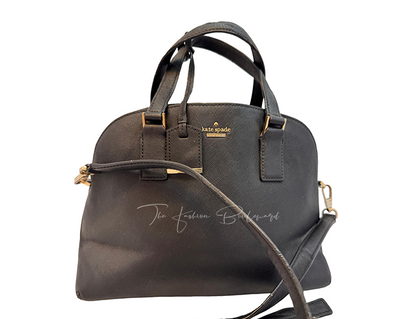 Kate Spade Black Cedar Street Maise Satchel