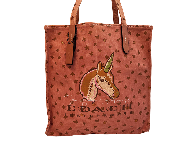 Coach Unicorn Print Tote