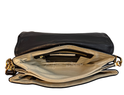 BNWT Sass & Bide “The Aries” Fringed Leather Shoulder Bag / Clutch