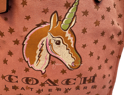 Coach Unicorn Print Tote