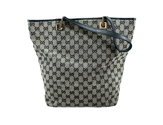 Gucci GG Canvas/Leather 2-Way Tote Bag