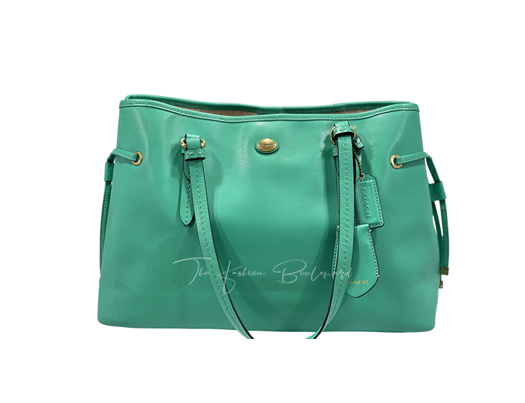Coach Peyton Carryall Tote – Teal Green