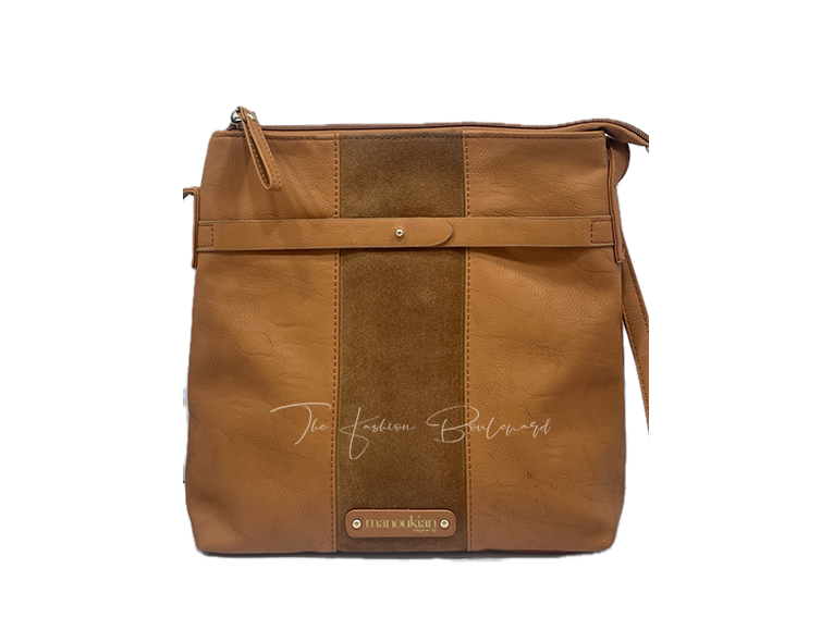 Manoukian Retro Bag – Brownish Orange
