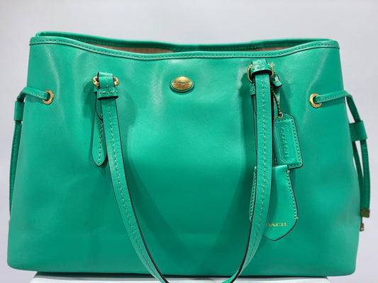 Coach Peyton Carryall Tote – Teal Green