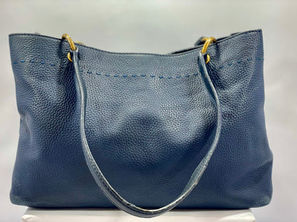 Tory Burch McGraw Tote – Navy Blue