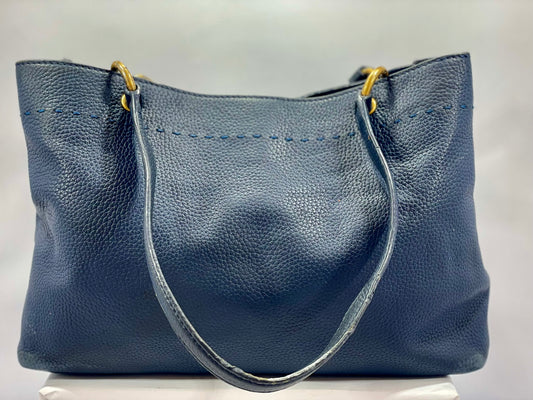 Tory Burch McGraw Tote – Navy Blue