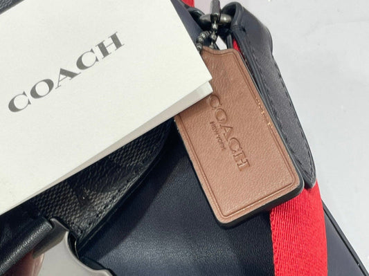 Coach Small Flap Crossbody – Signature Canvas
